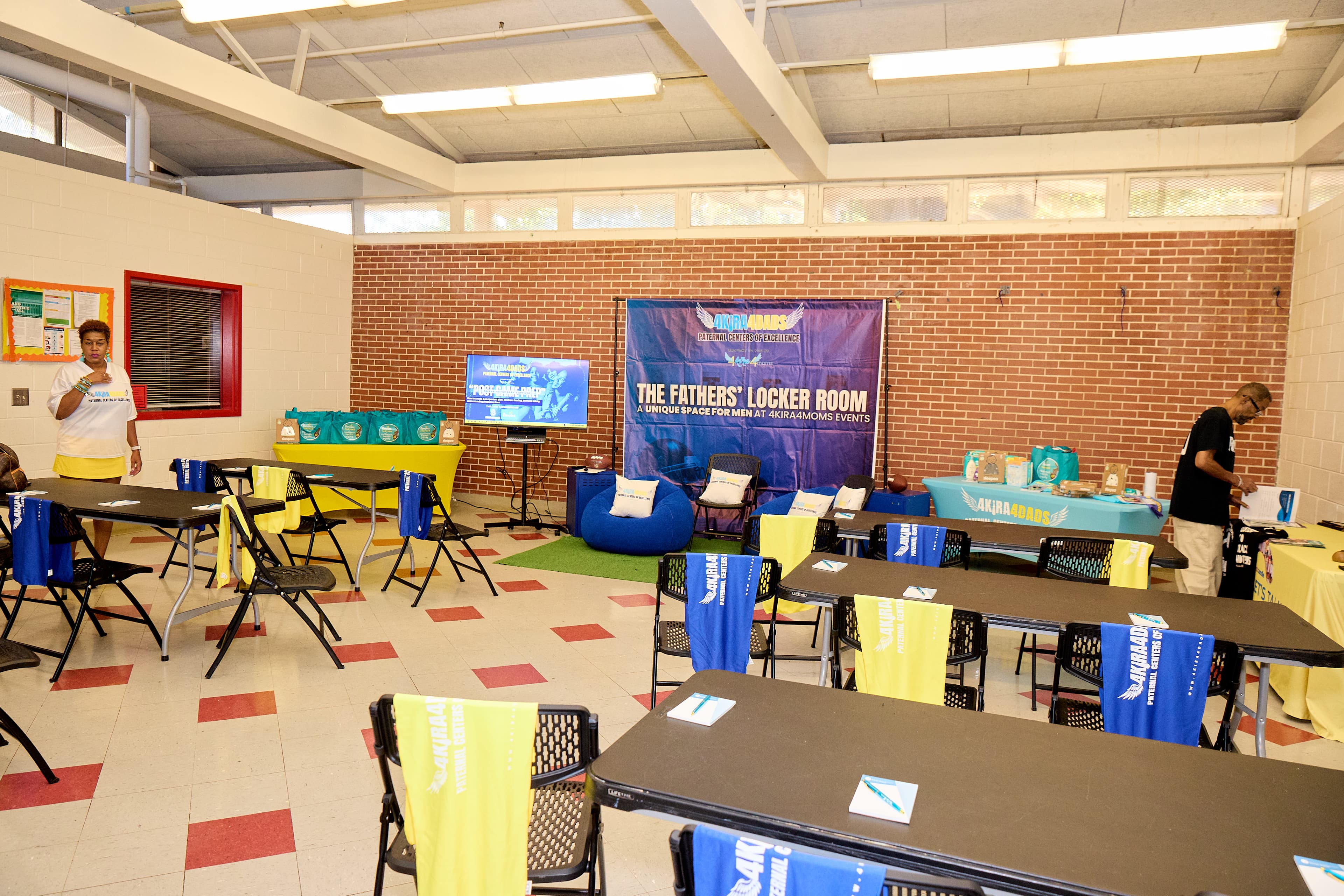 PCOE Locker Room Participant, New Father